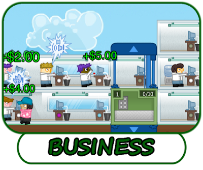 A collection of free online business game for computers, tablets, and smartphones