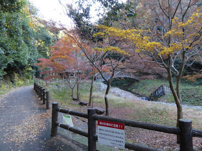 JR津田駅から源氏の滝・白旗池（交野市いきものふれあいの里）までの道のり ハイキングコース