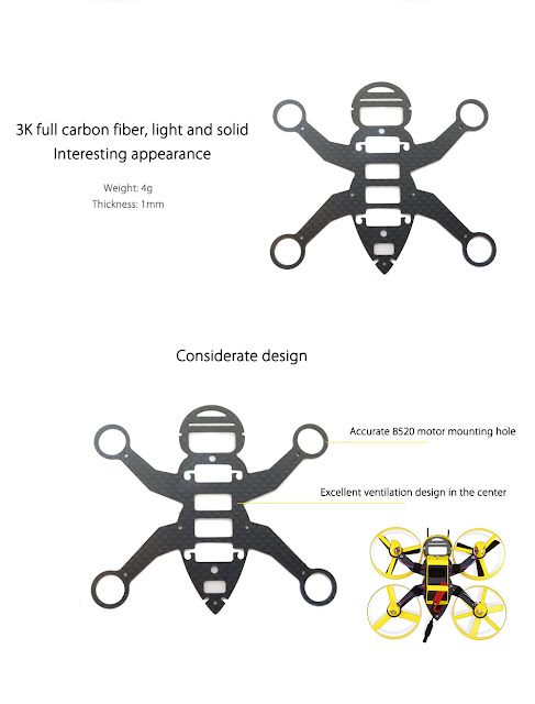 furibee f90 Carbon fiber Frame