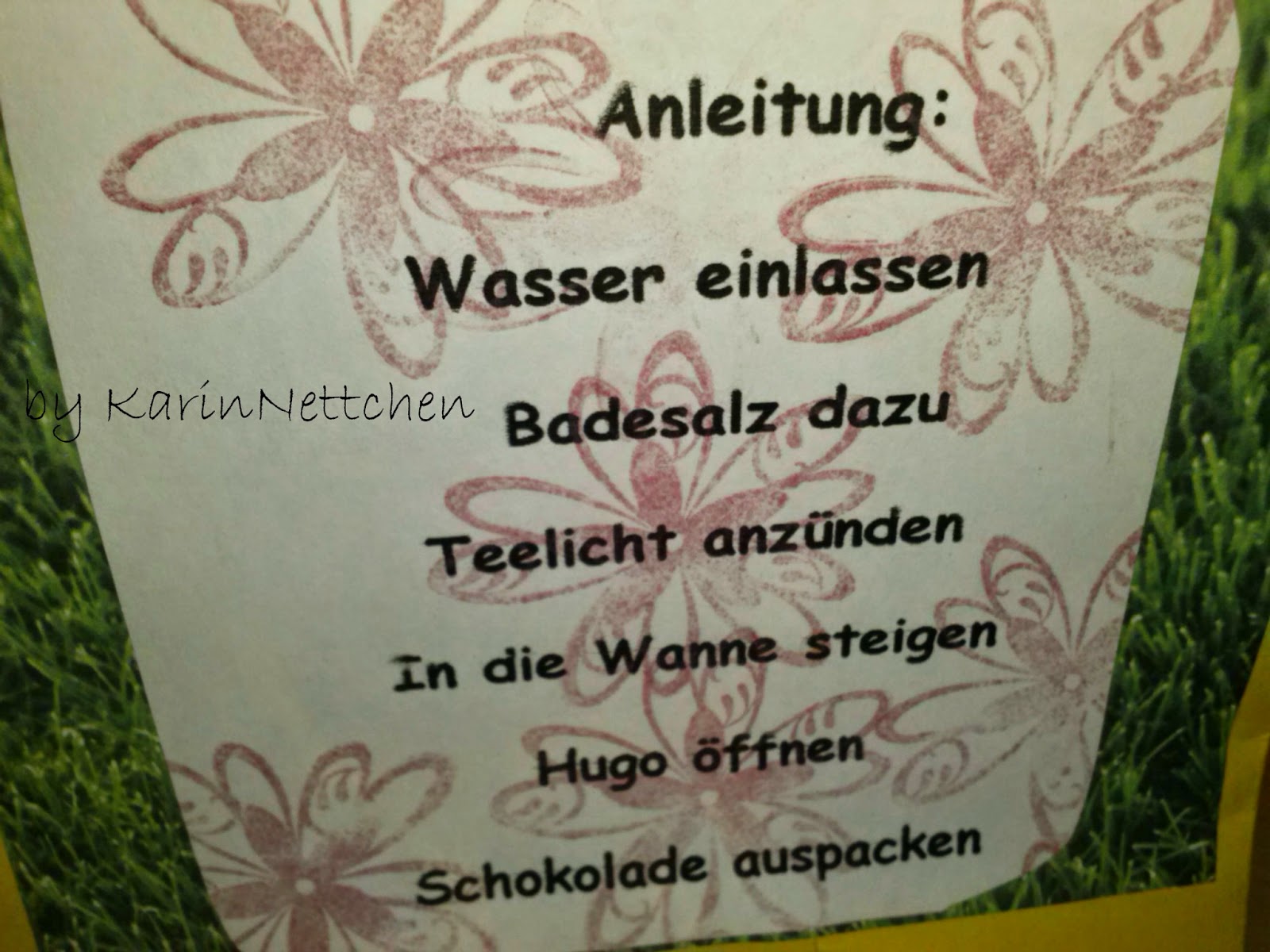 WellnessVerpackung mit Schildkröte