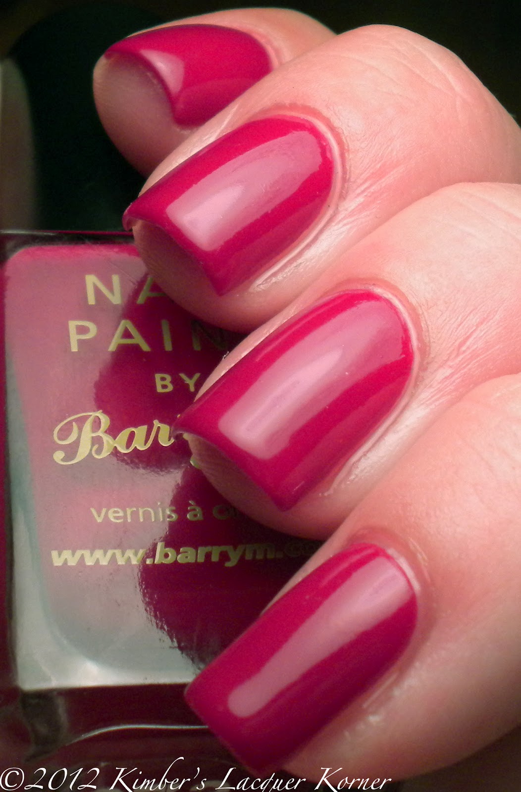 Makeup HD: Not Blue! Barry M Raspberry
