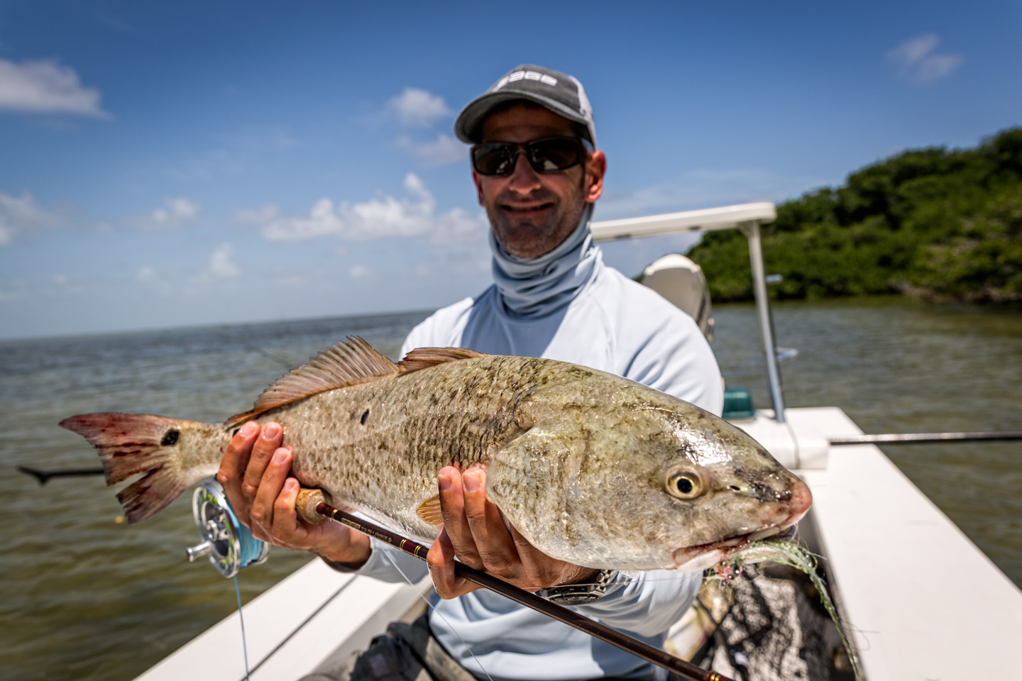 Captain Martin C Fly Fishing Flamingo in August (en Español)