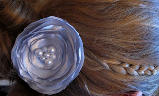 Layered Flower Hair Clip