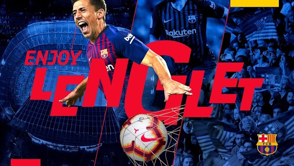 Oficial: El FC Barcelona ficha a Lenglet hasta 2023
