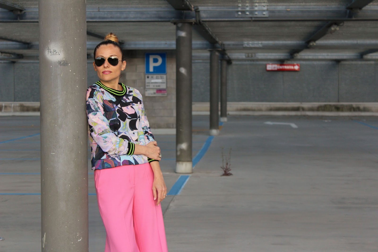 Eniwhere Fashion - Zara pink pants