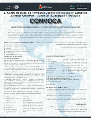 Convocatoria de la Revista Interdisciplinaria de Estudios Latinoamericanos (RIEL)