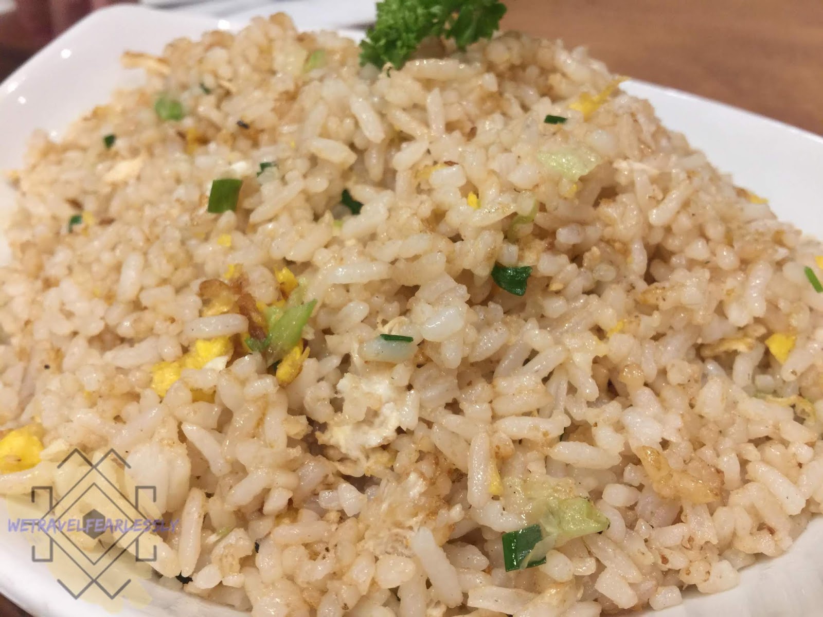 Egg Fried Rice (PHP150) in Char Dining in Uptown Parade, BGC