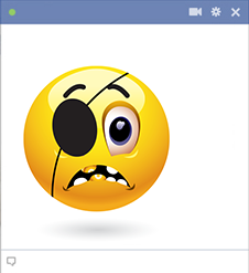 Eyepatch icon for Facebook
