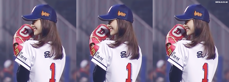  멋쁨돋는 오늘 시구자 윤아 | 인스티즈