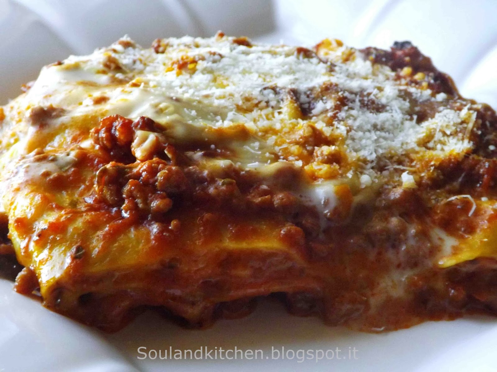 le lasagne al ragù