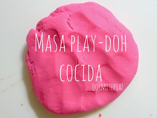 Masa playdho o plastilina hecha en casa en 20 minutos