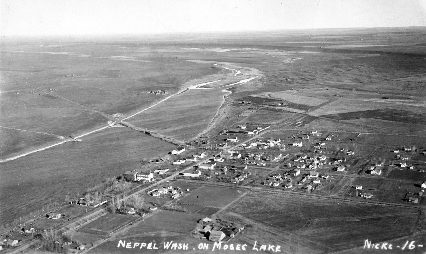 Big Bend Railroad History Undated Moses Lake View