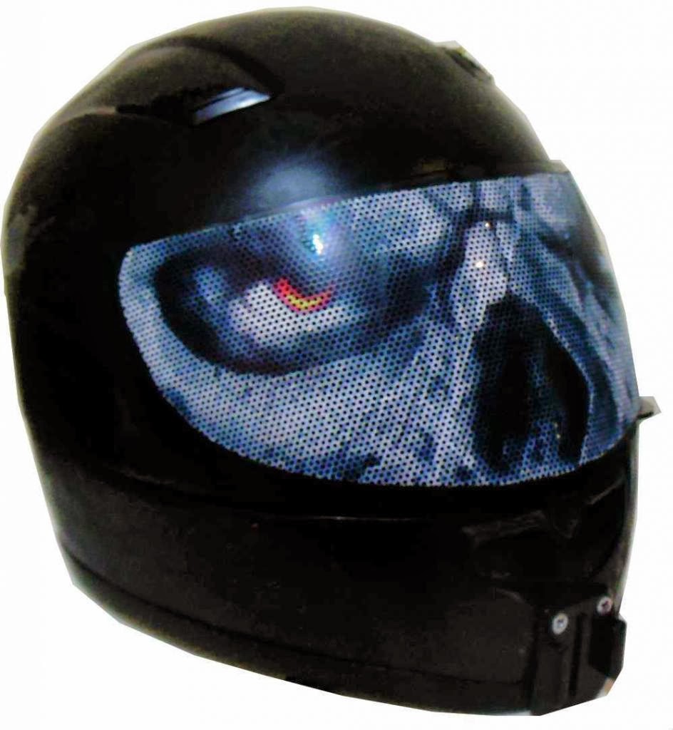 Motorcycle Helmets New Motorcycle Helmet Visor Decals