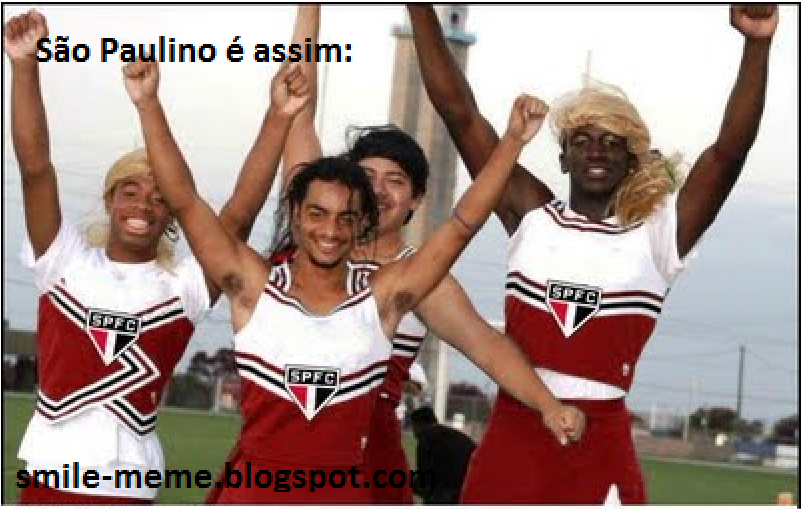 Smile-meme: São Paulino é assim: