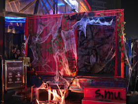Halloween-themed entrance to the Muse dance club in Changsha