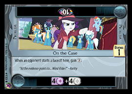 My Little Pony On the Case Marks in Time CCG Card