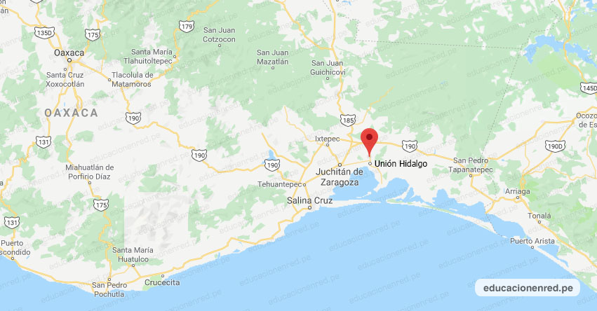Temblor en México de Magnitud 4.4 (Hoy Viernes 15 Mayo 2020) Sismo - Epicentro - Unión Hidalgo - Oaxaca - OAX. - SSN - www.ssn.unam.mx