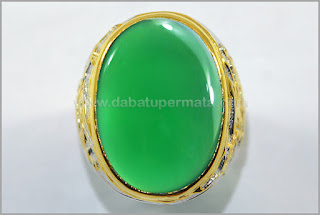 Exclusive Green CHALCEDONY, Crystal TOP - RCH 057