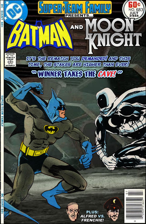 Super-Team Family: The Lost Issues!: Batman and Moon Knight in 