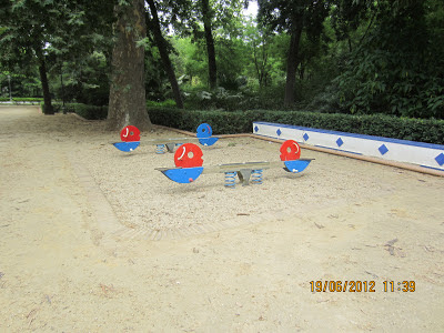 parquemarialuisa-encinarosa: Glorieta Azul / Parque de María Luisa