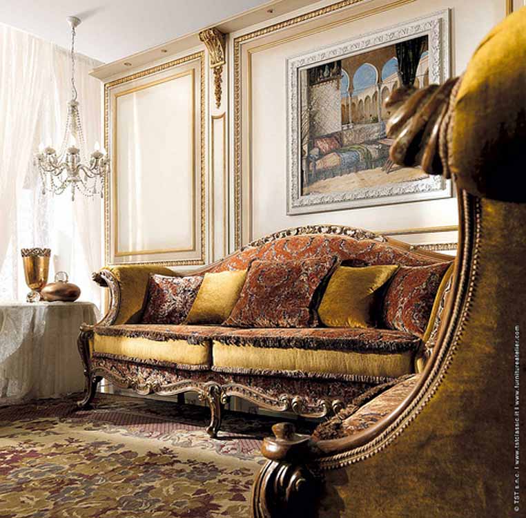 Interior Design Decorating Ideas Luxury Classic Sofas With Armchairs