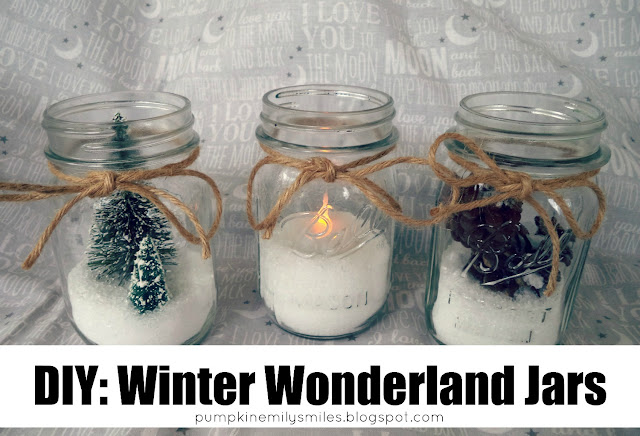 DIY: Winter Wonderland Jars