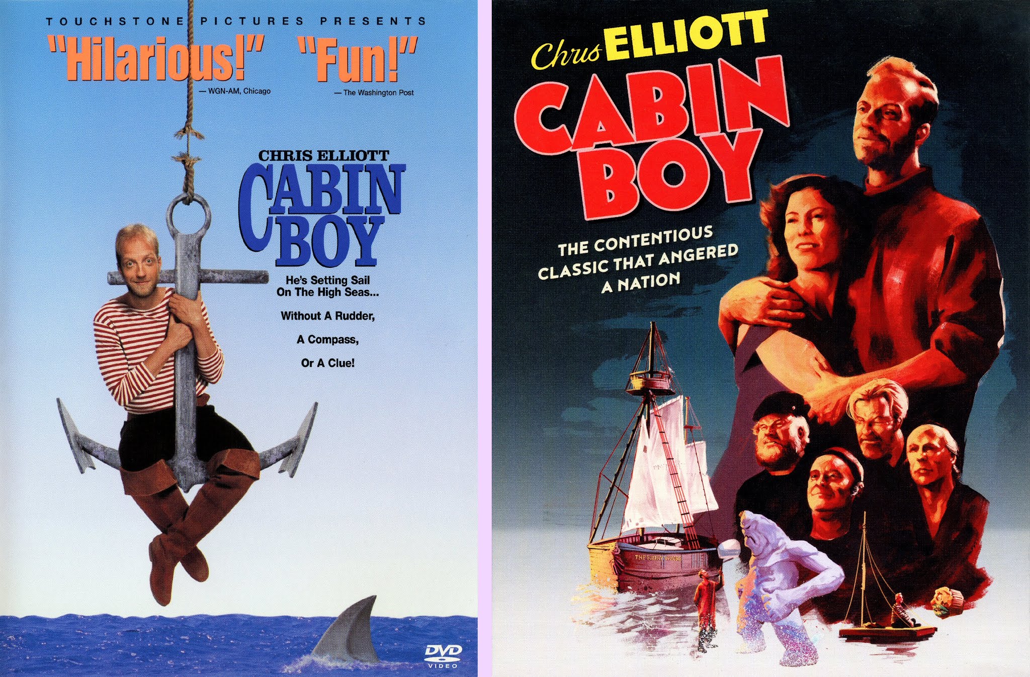 Amazon Com Cabin Boy Blu Ray Chris Elliott Brion James Adam