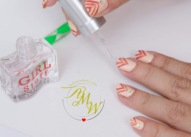a photo of Nail Art Tutorial, Medal Nails with Rhinestones using Orly and Girlstuff