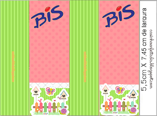 Butterflies at the Garden Free Printable Labels.