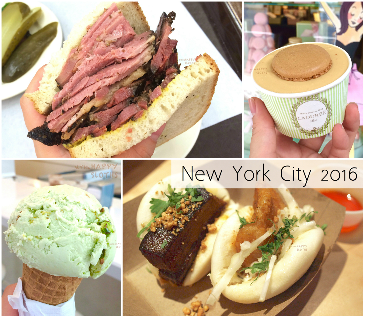 My Trip to NYC | What I Ate in New York City | The Happy Sloths: Beauty