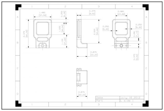 Hejnar PHOTO Universal L Bracket Side 1 drawing