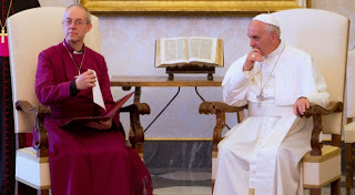 Welby and Pope Francis