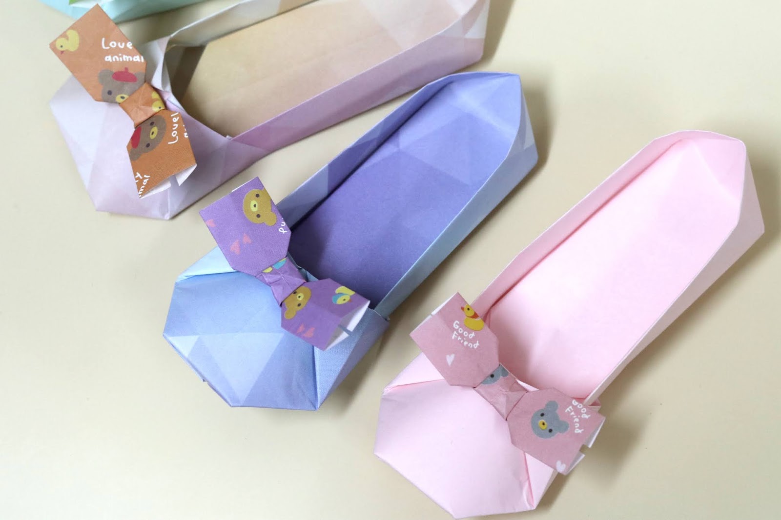 Tutorial 123 Origami Shoe The Idea King