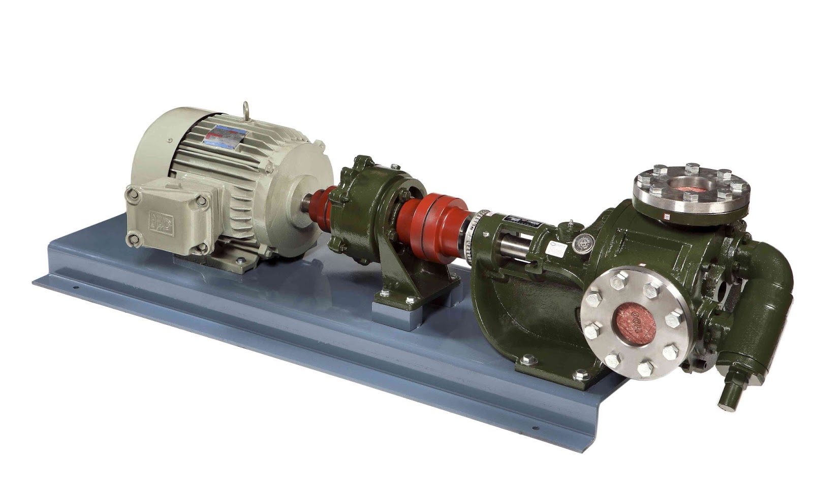 光誠泵浦工業有限公司 KUANG CHENG PUMP INDUSTRIAL CO., LTD.: 光誠內轉齒輪泵浦機器外觀圖
