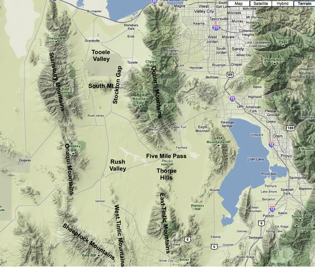 Wasatch Weather Weenies Basin Cold Pools of the Rush Valley