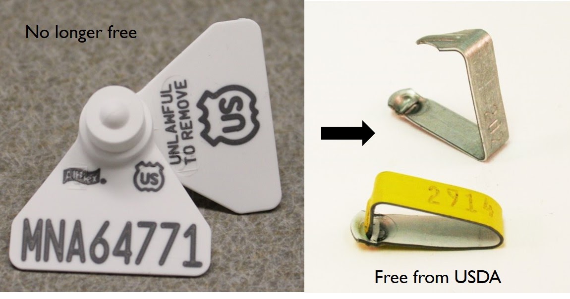 Shepherd's Notebook No More Free Plastic Scrapie Tags