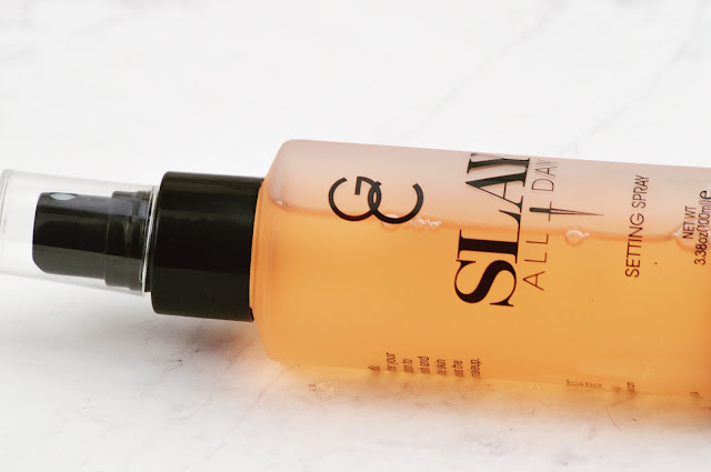 Lovelaughslipstick blog - Gerard Cosmetics Slay All Day Peach Setting Spray Review
