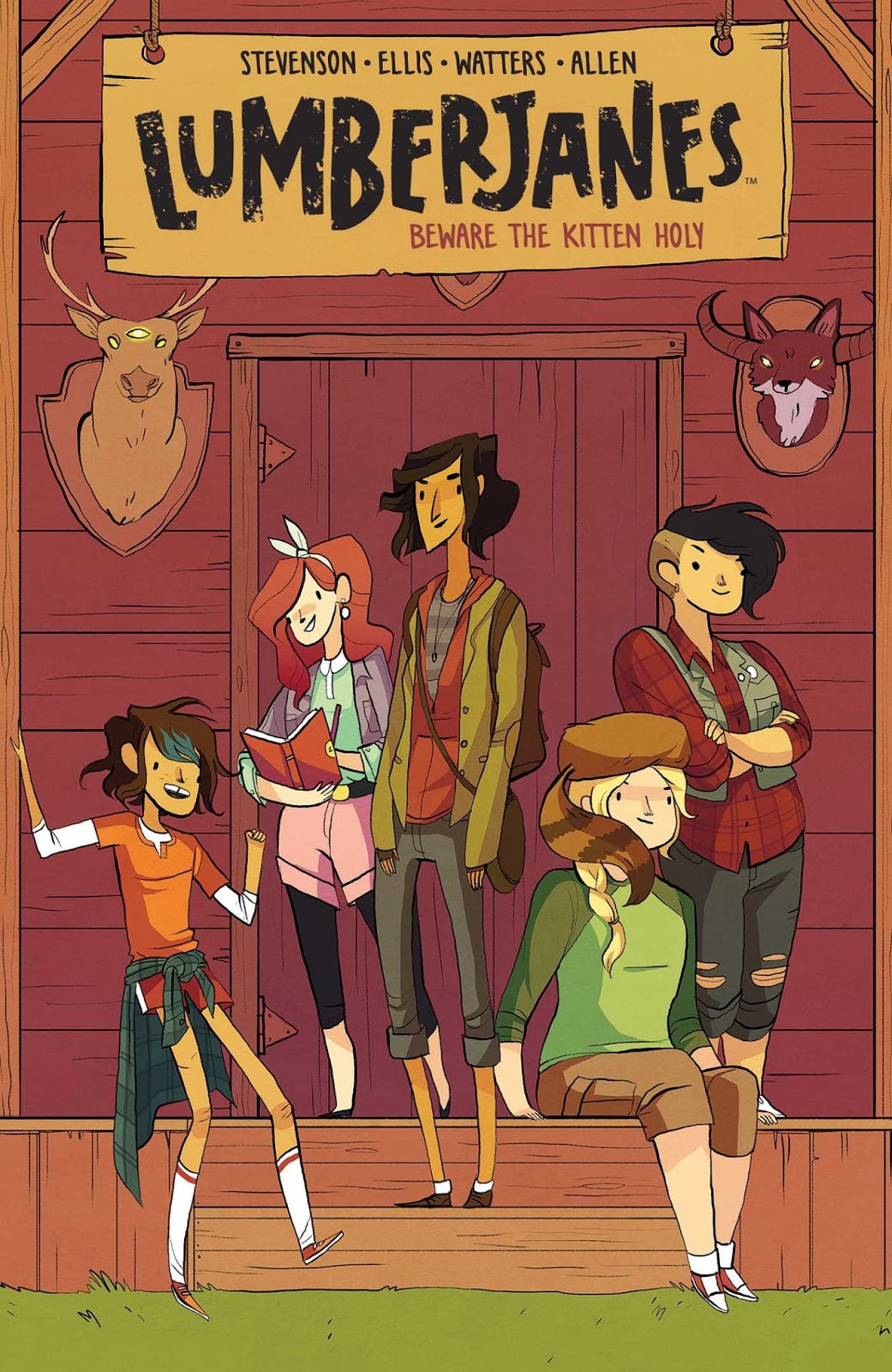 It's Like a Whirlwind Inside of my Head..." A Review of 'Lumberjanes Beware the Kitten Holy