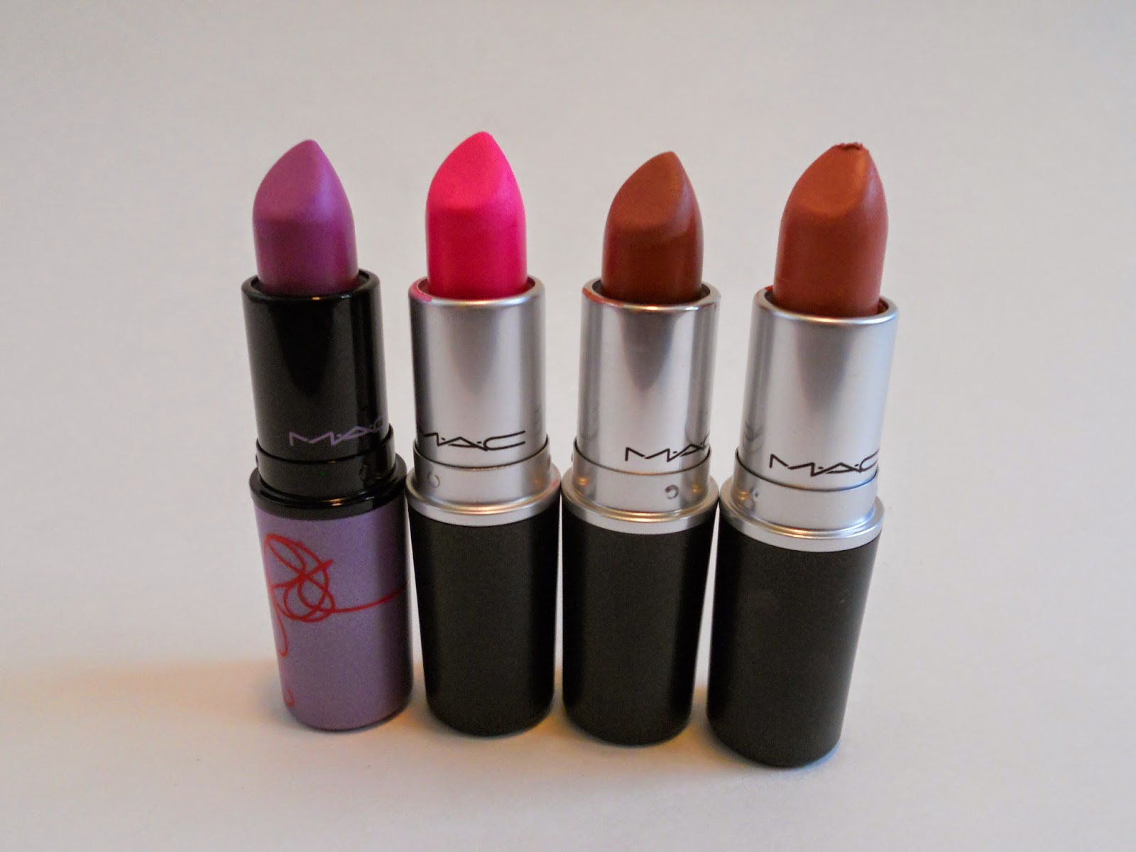 MAC Matte Lipsticks 