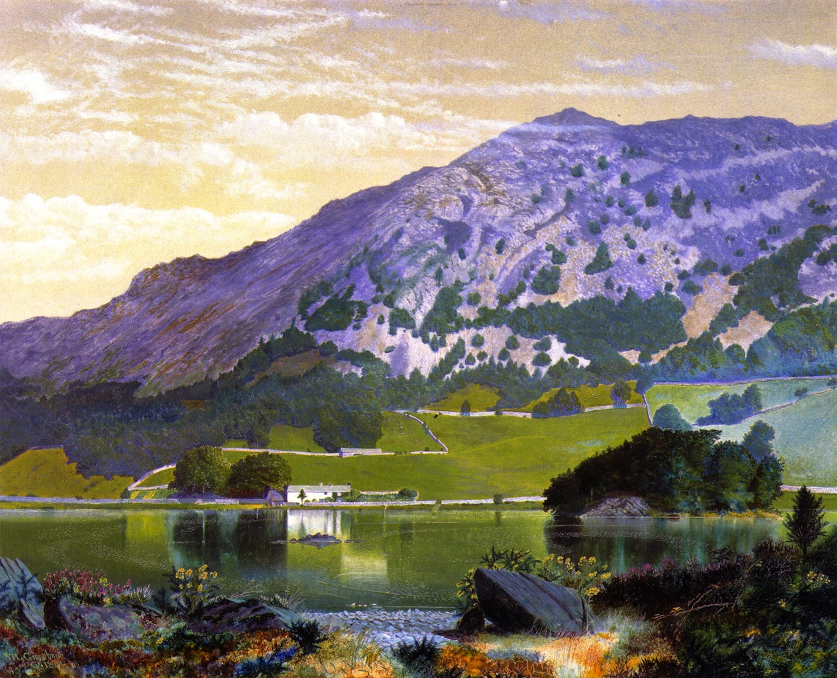 Ars longa John Atkinson Grimshaw Nab Scar, The Lake District