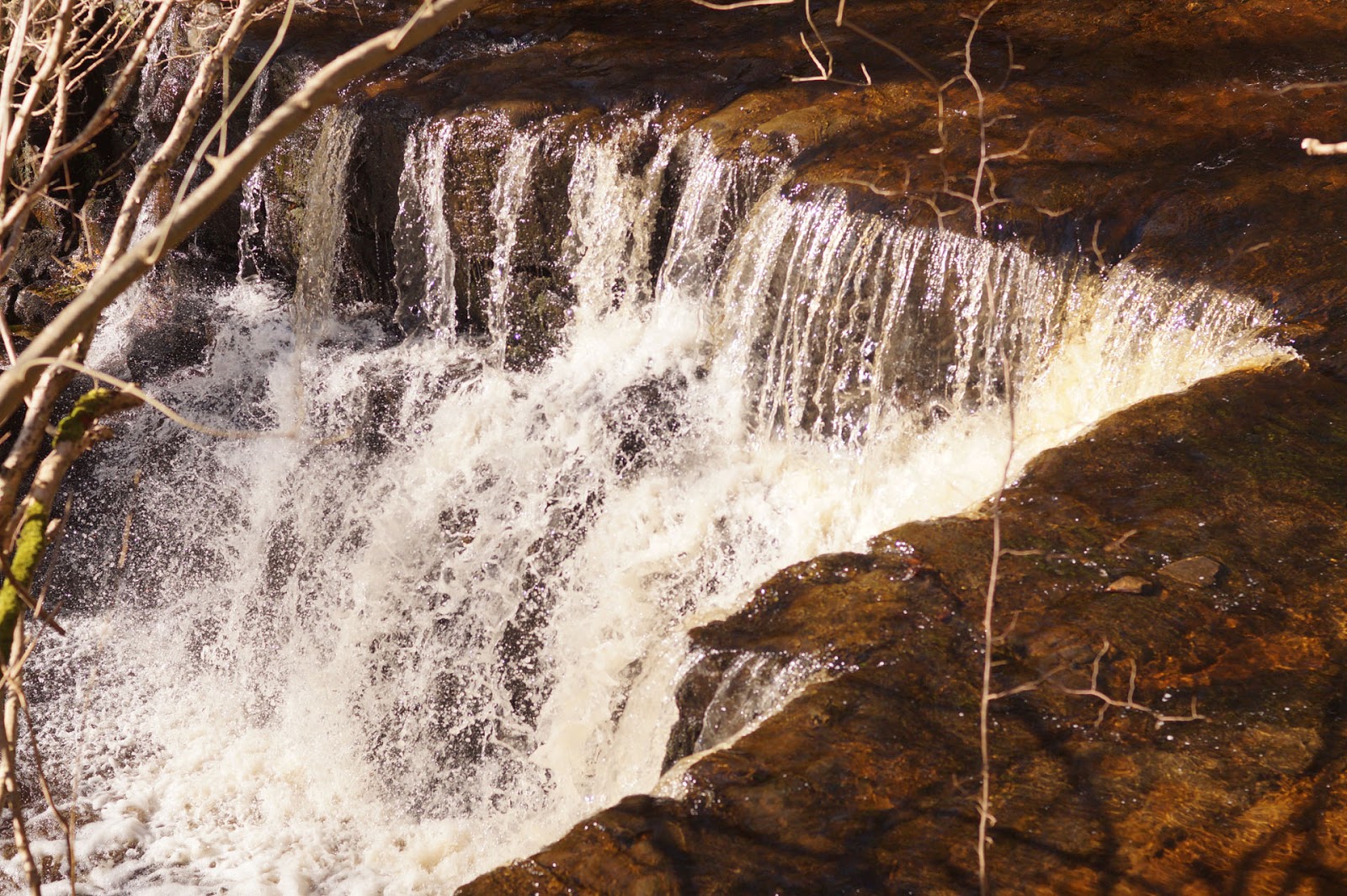 Askrigg falls Sophie in the Sticks