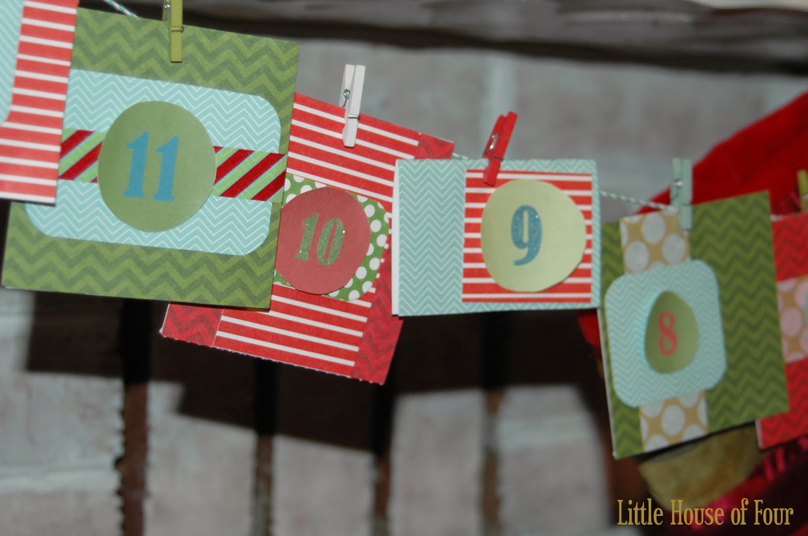 {DIY} Advent Calendar... | Little House of Four - Creating a beautiful ...