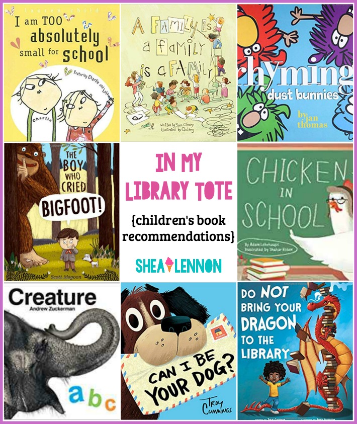 In My Library Tote: September Children's Book Recommendations