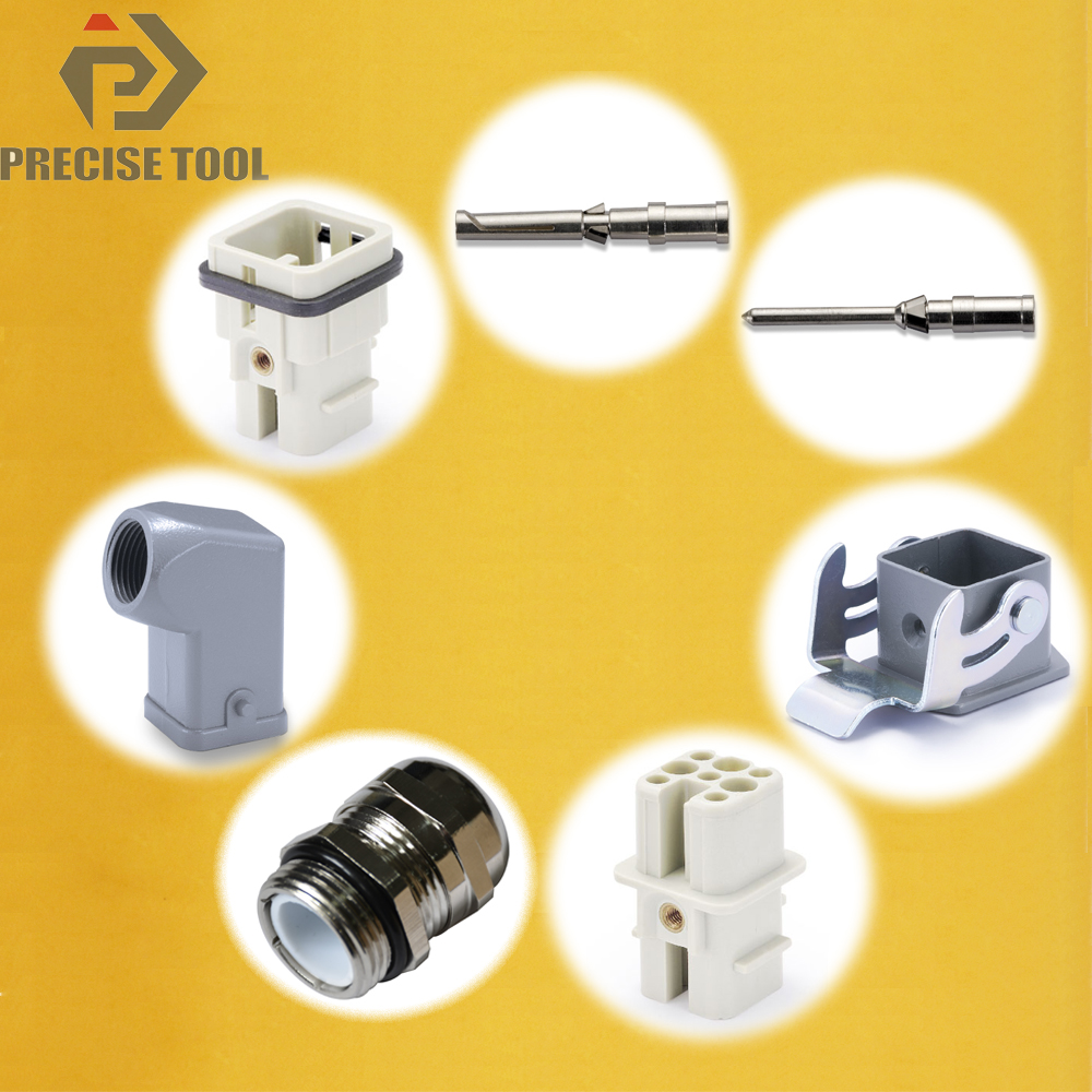 Precisetool four indent crimp tool/machine Perfect Circular connectors