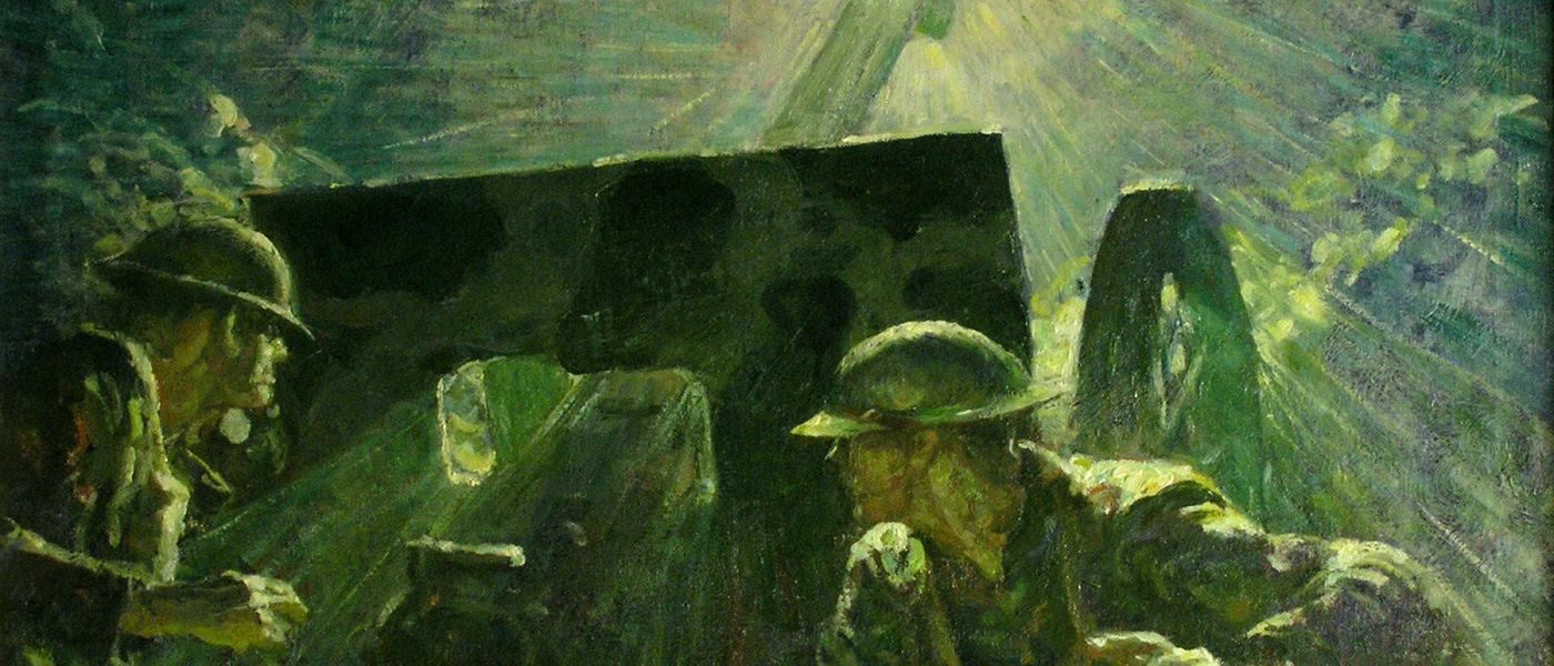 Roads to the Great War Official War Artist Captain Harvey Dunn, U.S. Army