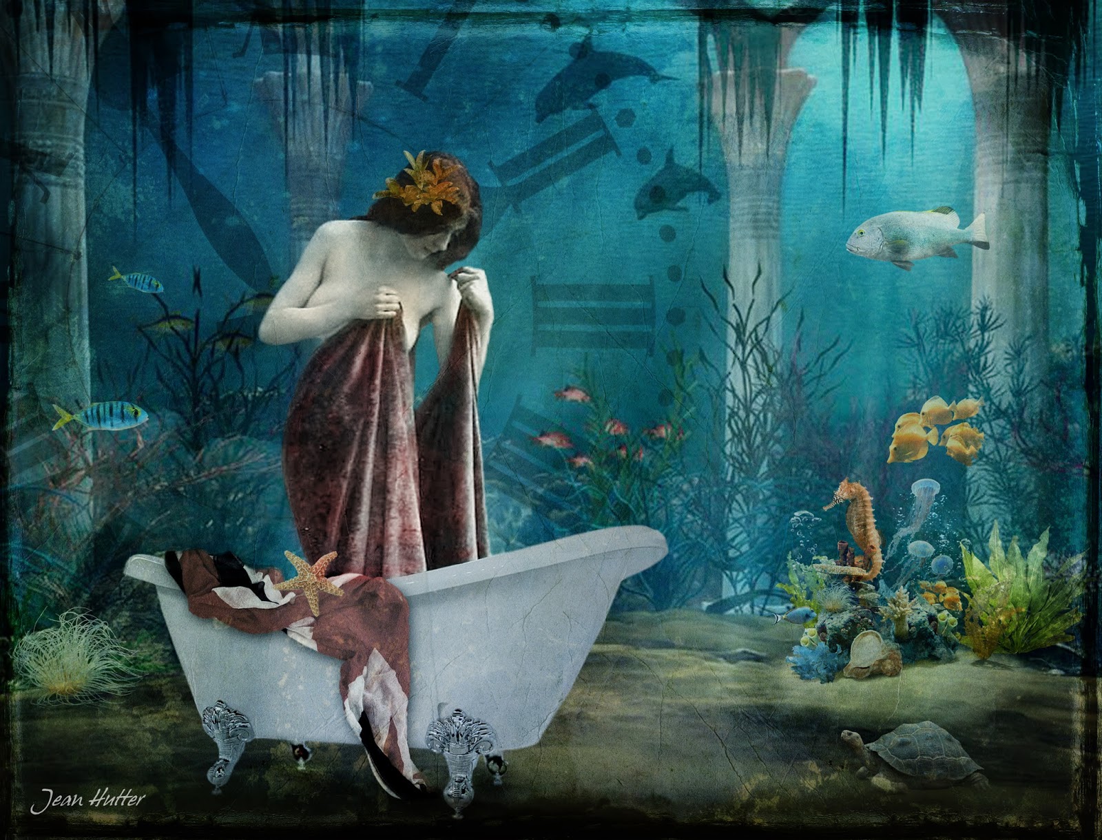 Jean Hutter Digital Views Bath Time