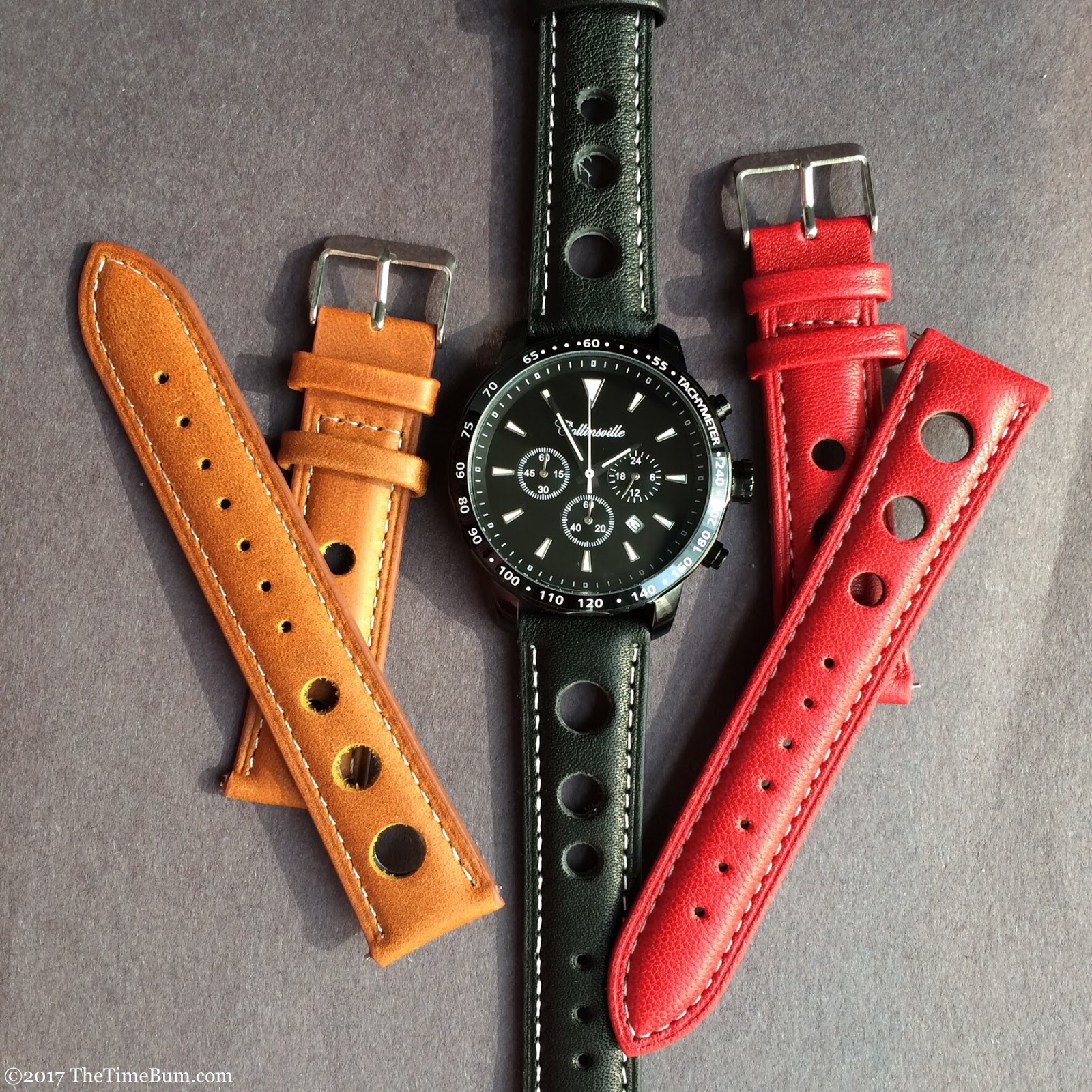 Giveaway: Cheapest NATO Straps Rally Set and Collinsville Watches Chronograph