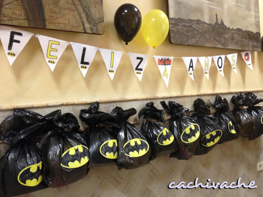 Fiesta de cumpleaños: Batman | Manualidades