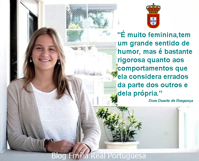 Família Real Portuguesa 19º ANIVERSÁRIO DA INFANTA DE PORTUGAL, DONA MARIA FRANCISCA DE BRAGANÇA