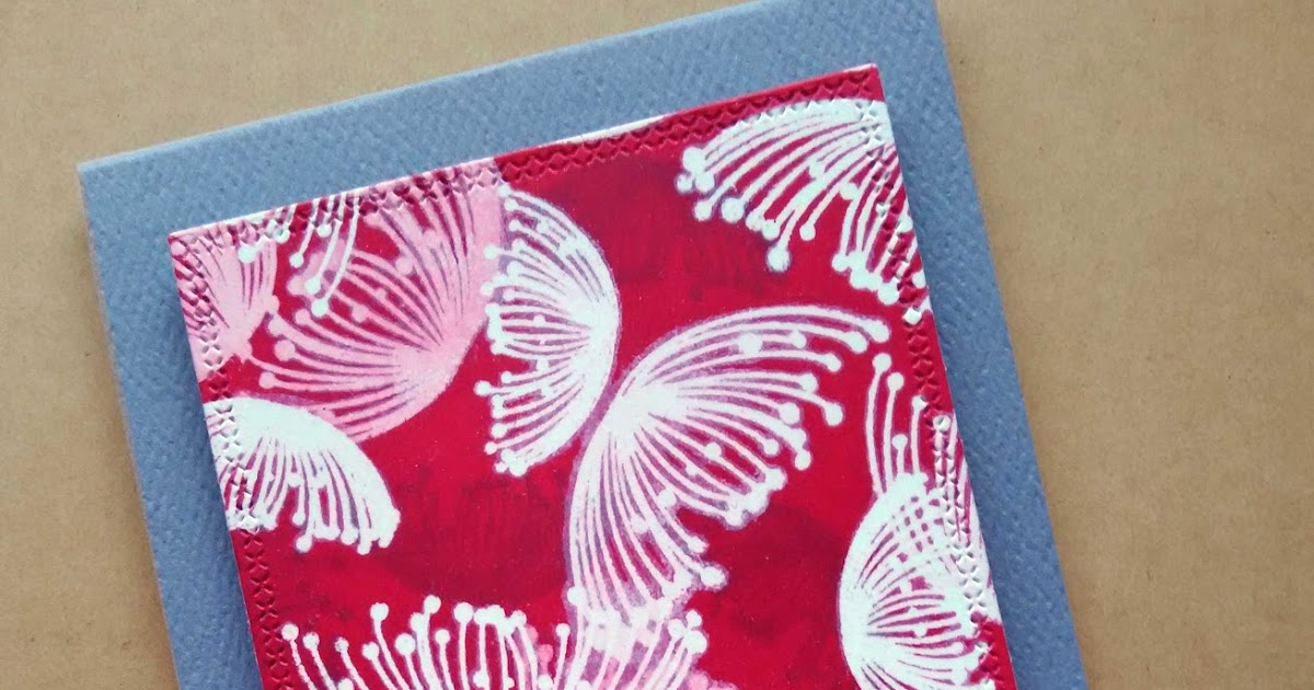 Paint Paper Scissors Layered Embossing Resist...